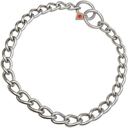 HS Sprenger - Twisted Matte Stainless Steel Link Necklace