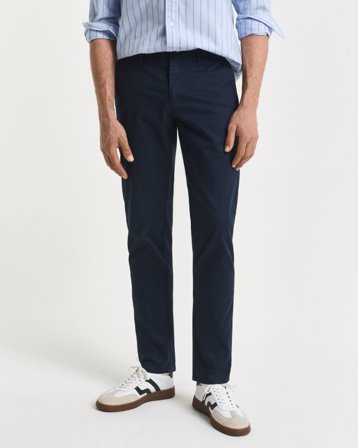 GANT Herren Slim Fit Chinohose (29/32) Marineblau