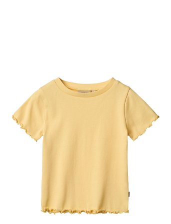 Wheat | Rib T-Shirt S/S Alicia | 116
