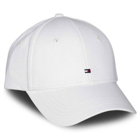 Casquette blanche Tommy Hilfiger Classic Baseball pour hommes - Casquettes Snapback