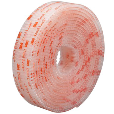 3M Dual Lock SJ356B Hurtiglås transparent, Maskintilbehør & forbruk