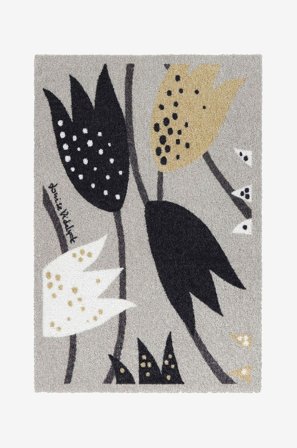 InHouse Group - Dörrmatta Loupelou Soft by Louise Videlyck - Harmaa - Sileät matot - 60X90 - - Homeroom