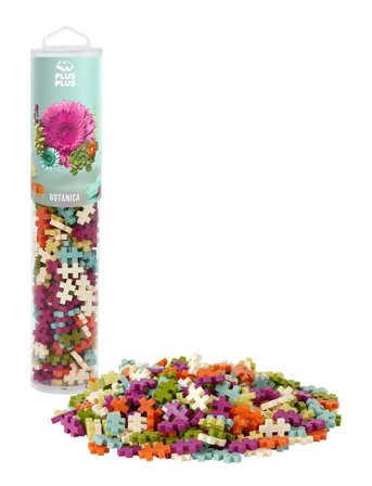 Plus-Plus Botanica Mix / 240 Pcs Tube Patterned Plus-Plus