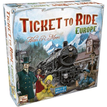 Ticket to Ride: Lautapeli Days of Wonderilta | 2-5 pelaajaa