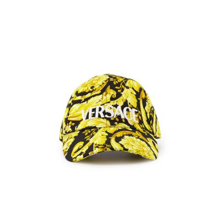 Versace, Caps Żółty, unisex, Rozmiar: M