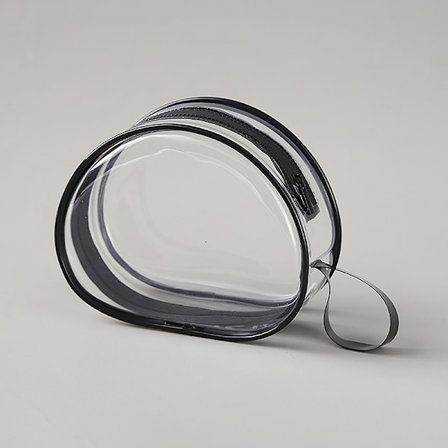 PVC Transparent Bröstlapp Förvaringsväska Dockförvaring Utomhus Du