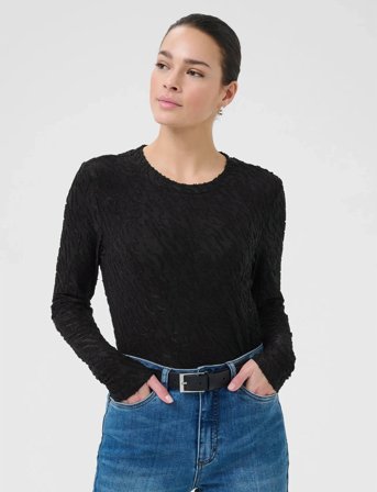 Kaffe Kazeverina T-Shirt - Black - XS