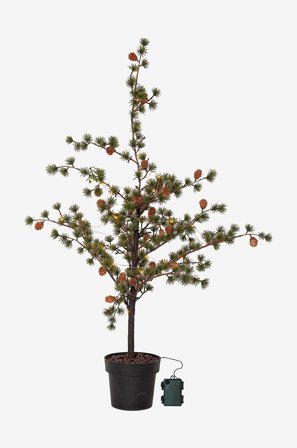 Star Trading - Koristepuu Larix 117 cm - Vihreä - Joulun koristevalot - - Homeroom