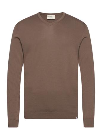Bs Georg Regular Fit Knitwear Bruun & Stengade Brown