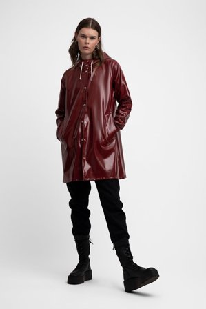 Mosebacke Opal Raincoat Burgundy