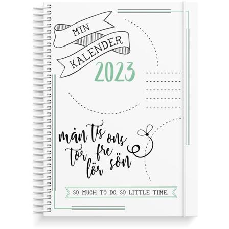 Kalender 2023 Doodle Ii Multifärg