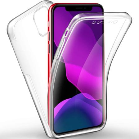 Iphone 12 Pro Max (6,7 Tum) 360° Heltäckande Silikonfodral