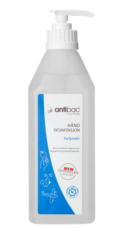 Antibac Pharma 85 % hånddesinfeksjon gel 600 ml