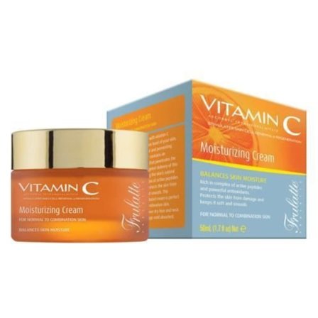 Fuktighetskräm - Arganicare - 50ml - Vitamin C - Aktiva Peptider - Alla Hudtyper