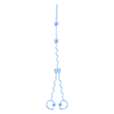 Silikone Baby Legetøjssnor 2 i 1 Sutteholder Justerbar Rem til Spædbarnsudstyr