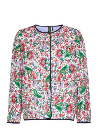 Garen Rs Jacket Vattert Jakke Multi/mønstret Résumé