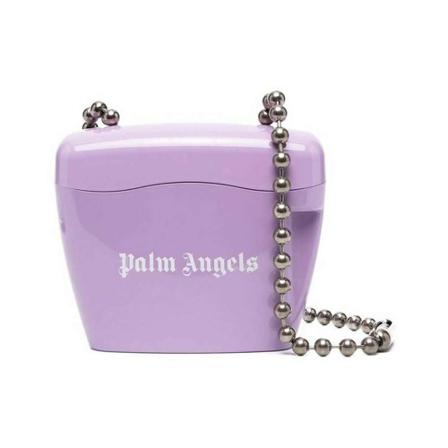 Palm Angels Tas , Paars , Dames , Maat: ONE Size Schoudertassen