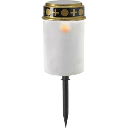 Soldrevet gravlys med intelligent sensor for minnesmerker_Billiga Gåvor