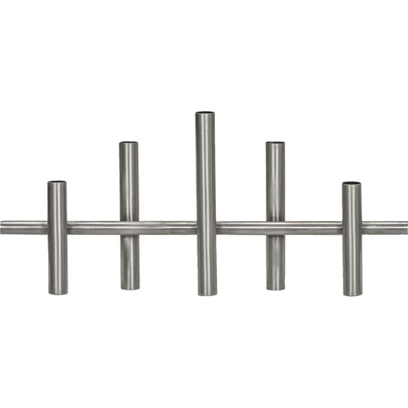 House Doctor Maxi Lysestage 45 cm, sølv | KitchenOne