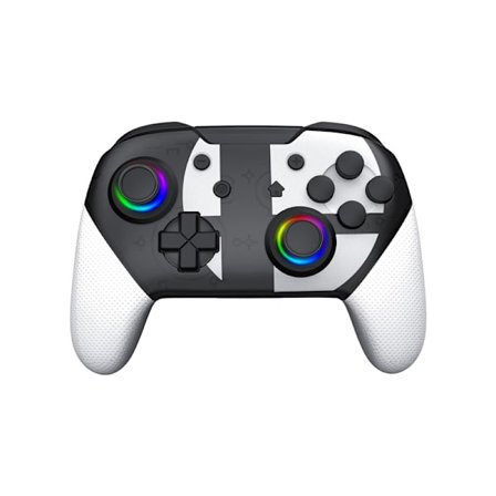 Sort og hvid tofarvet Pro Bluetooth trådløs joystick-switch controller til Switch Pro gamepad gamepad NFC til Nintendo Switch/Lite/OLED