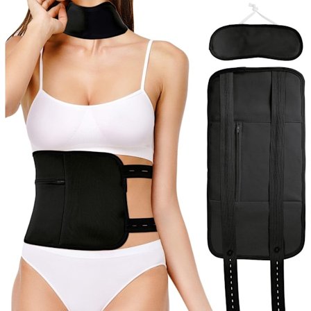 Genanvendeligt Ricinusolie Sæt - Ricinusoliepakke - Økologisk Bomuld - Åndbar