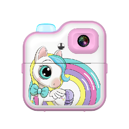 Barn Direktutskriftskamera Portabel Mini Skrivare Pojkar Flickor Jul Födelsedagspresent 04