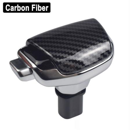 Läder Automatisk växelspaksväxelknopp Spakväxel för Hyundai Ix35 Ix25 Mistra Tucson Kia Sportage R K4 K3-Kolfiber Carbon Fiber