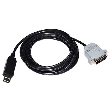 USB til D-SUB 15 PIN DB15 HAN ADAPTER RS232 SERIEL KOMMUNIKATIONSKABEL (3 meter)