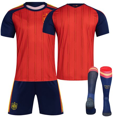 2026 VM Spania Hjemme Fotballdrakt Skjorte