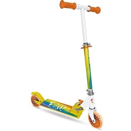 Mondo - Scooter / 2 -hjulets vikbar dyna - Rainbow - Arc -En -Ciel