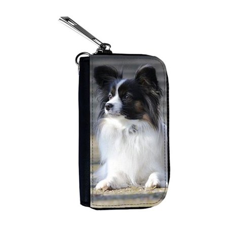 Papillon Hund Bilnyckelfodral