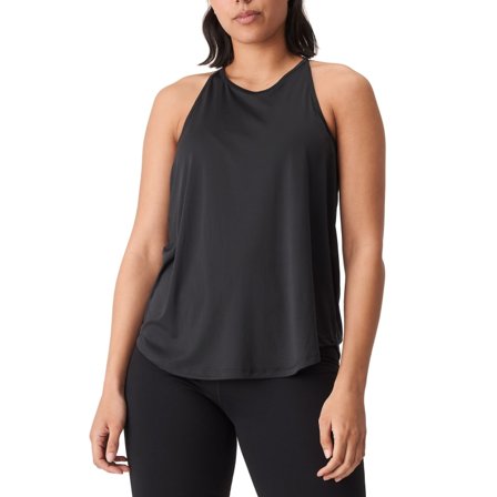 Röhnisch Women's Strappy Top Women Short sleeved fitness sweater Black L