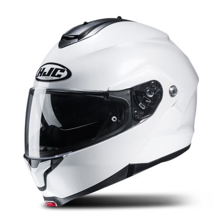 Kask Szczękowy HJC C91N Flat Perłowy Złamany Biały S