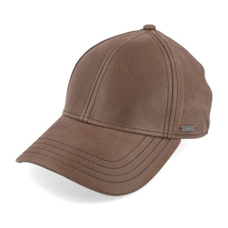 Stetson - Bruin fitted Cap - Baseball Cap Chevrette Cowhide Earflap Fitted @ Hatstore