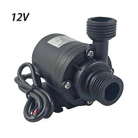 24V DC Vattenpump 800L/H 5M Borstlös Solmotor Varmvattencirkulationspump för Fontän Pool Solcirkulationssystem Tillbehör
