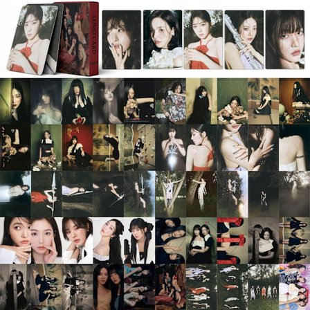 Red Velvet Lomo Cards 55st Red Velvet Chill Kill New Album Red Velvet Mini Lomo Cards Red Velvet Photocards for Fans Present