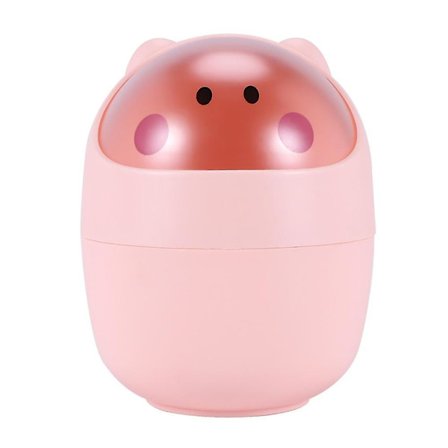 Mini søppelbøtte skrivebord søppelkurv rengjøringsfat kreativ liten skrivebordsarrangør oppbevaringsstøvbin