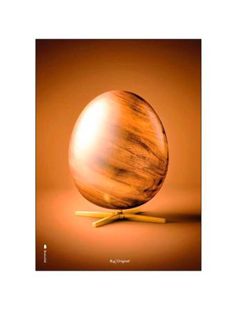 Ægget Home Decoration Posters & Frames Posters Illustrations Multi/mønstret Brainchild