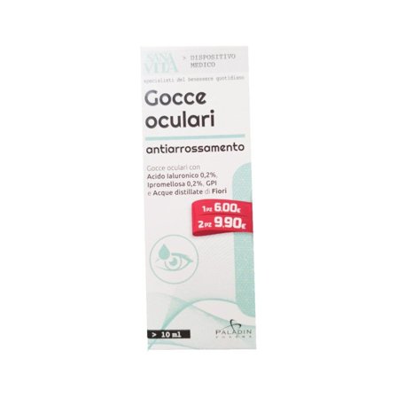 Sanavita Gocce Oculari Antiarrossamento 10ml
