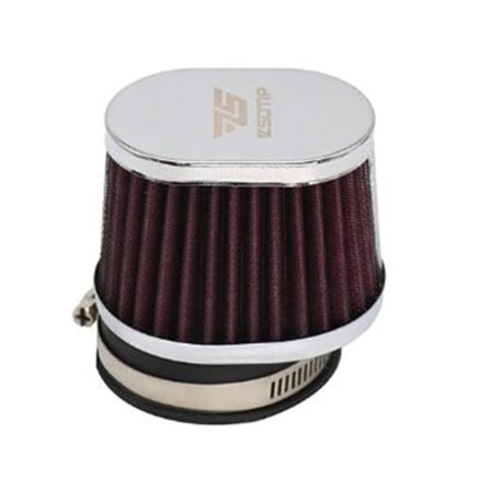 Motorcykel Luftfilter 38 42 45 50 55 60mm High Flow Universal ATV Pit Dirt Bike Sportsindtag til Motorcykel Rød 42mm