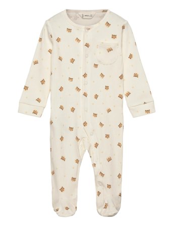 Printed Long Pyjamas Cream Mango
