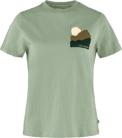 Fjällräven Women's Nature T-Shirt Women short-sleeved sweaters Green L