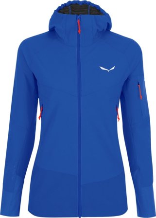 Salewa Women's Agner Durastretch Jacket Women soft shell jackets Blue 40