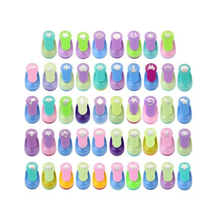 Lasten askartelu DIY Leikekirjakorttien tekeminen Paperimuotoilija Mini Rei'itin Leikkuri Lelu