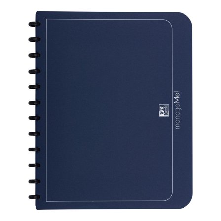 OXFORD Ringmappe ManageMe Vario Zipp A4 Variante: dunkelblau, [1]