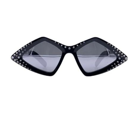Gucci Vintage Pre-owned Solbriller Sort, Dame Vintage Accessories, Størrelse: ONE Size