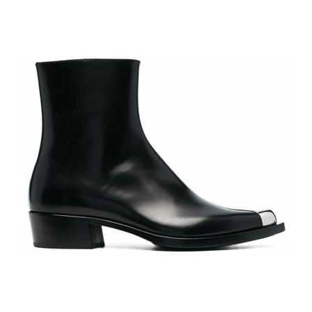 Alexander McQueen, Ankle Boots Czarny, Mężczyzna, Rozmiar: 40 EU
