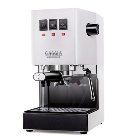 Gaggia Classic E24 espressomaskin, vit | Kaffe > Espressomaskiner | Bagaren och Kocken