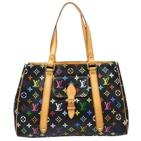 Louis Vuitton Vintage Pre-owned Canvas louis-vuitton-Tass , Zwart , Dames , Maat: ONE Size Vintage Tassen