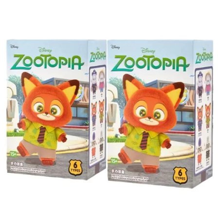 Disney Zootopia Plys Figurer Anime Periferi Dekorativ Udstilling Børnegaver Blind Box Dukke Håndlavet Dukke Vedhæng Gave